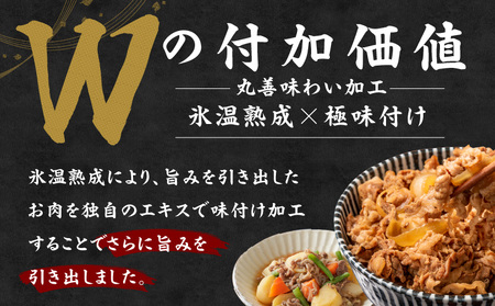 【氷温熟成×極味付け】国産 牛肉 切り落とし 1.2kg 小分け 300g×4P 丸善味わい加工 訳あり