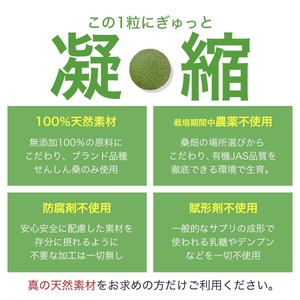 a1018 ≪定期便・全3回≫ さつま桑粒 (270粒入×3ヶ月)【わくわく園】姶良市 桑の葉 サプリメント 天然100％ オーガニック ダイエット 有機 JAS