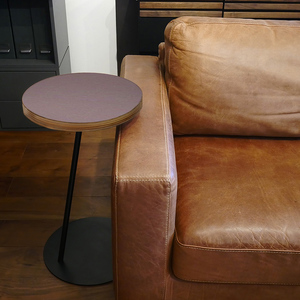 Circle side table（サークルサイドテーブル） サイドテーブル／ナイトテーブル H600 ブラック_モーブ  EB8-0666