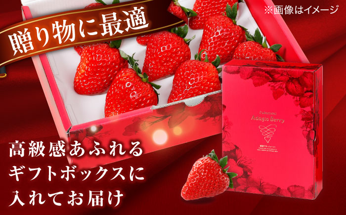 【数量限定20セット】島根県松江市「のつ農園」　完熟いちご「福富アダージョベリー」９個入り 島根県松江市/山陰中央テレビジョン放送株式会社 [ALFI002]