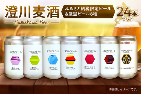 【先行予約】澄川麦酒ふるさと納税限定ビール12本＋厳選12本　24本セット | 地ビール クラフトビール ビール 晩酌 北海道 札幌市