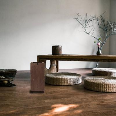 ふるさと納税 海南市 木工ハンドメイドのダストボックス TOROCCOmade(トロッコメイド)1840 ブラウン色9L |  | 01