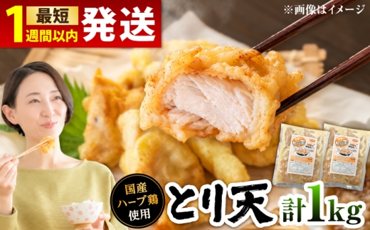 肉屋のとり天 500g×2p  日田市 / (株)吉野(デリカミート吉野) [ARFE011]