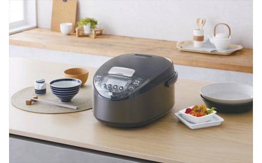 タイガー魔法瓶 IH炊飯器 JPW-Y100KV モーブブラック 5.5合炊き【 家電 炊飯器 炊きたて 炊飯ジャー 遠赤 高火力 ふっくら ごはん おいしい 大阪府 門真市 】 272230_AZ029