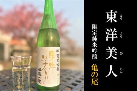 東洋美人　限定純米吟醸　醇道一途　亀の尾/日本酒 お酒 清酒