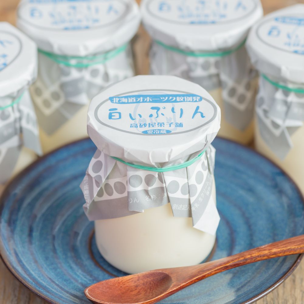 9-13 焼きちぃずぷりん・濃厚な白いぷりん（各３個）