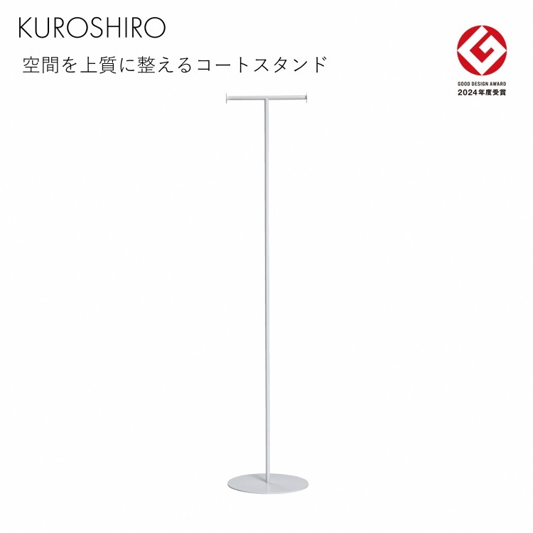 
【KUROSHIRO｜abekin】コートスタンドT ABSS-W-31 (白) FC046006
