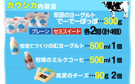 ヨーグルト　牧場直送ギフト【 カウシカ 】 【  北海道 カントリーホーム風景 送料無料 】 SKB022