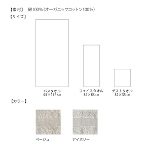 （今治タオルブランド認定）ワッフルボーダーギフトセットA 2枚 今治タオル フェイスタオル[IB05140]