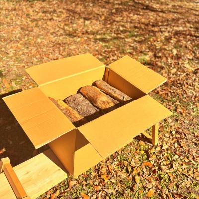 ふるさと納税 伊那市 信州産　広葉樹の薪　約100キロ(20キロ×5箱)　薪長35センチ |  | 02