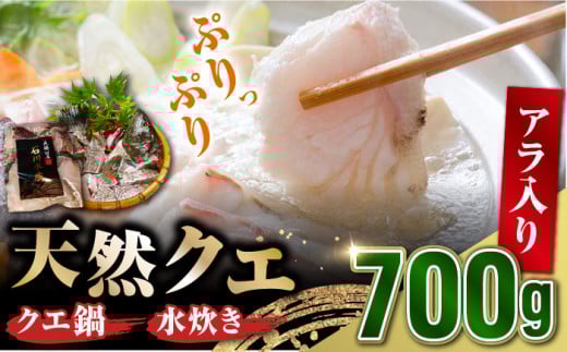 【 対馬産 】 最高級 クエ 鍋 セット （ 2～3人前 ） 《対馬市》【石川水産】 水炊き 鮮度抜群 海鮮 [WAB007]天然くえ 高級魚 アラ 魚 新鮮 下処理 クエ 希少 人気 唐揚げ 鍋 海