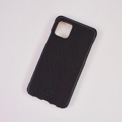 ふるさと納税 七尾市 【iPhone11pro用】本革ケース/ブラック/ハンドメイド |  | 01