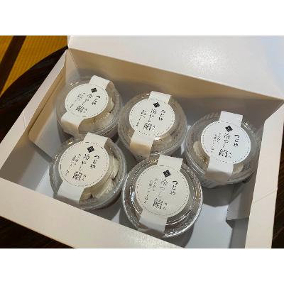 ふるさと納税 大仙市 【菓子司つじや】冷やし餡〜やわ餅と発酵バター添え〜 |  | 02