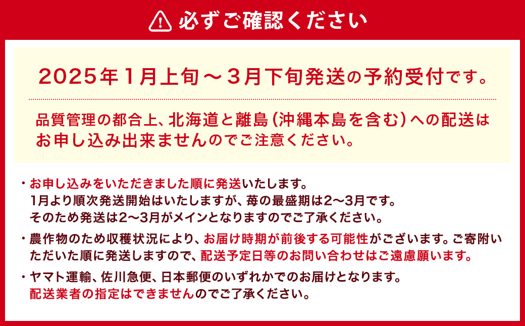 【アフター対応】あまおう 約280g×6パック【2025年1月上旬～3月下旬発送予定】 苺 イチゴ いちご 果物 フルーツ福岡県 遠賀町