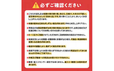 【2024年11月下旬以降発送】訳あり りんご（ふじ）3kg_Y010-0107