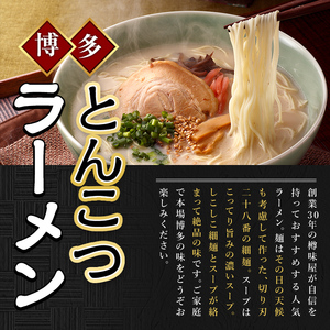 博多とんこつラーメンと辛子高菜セット(ラーメン12食＋辛子高菜110g×2) 豚骨ラーメン からし高菜 セット 屋台 漬物 お土産 お取り寄せ 麺【ksg0127】【樽味屋】