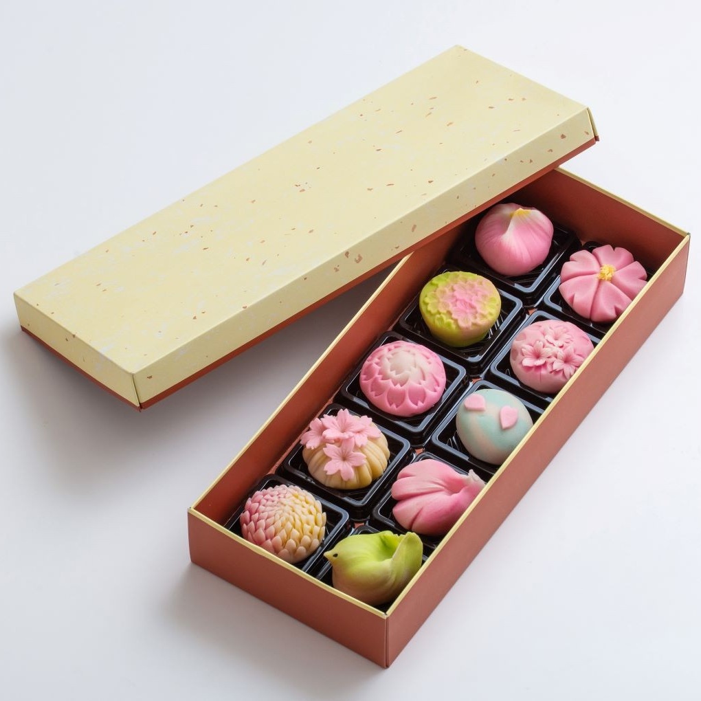 【スイーツ】「夢菓子工房ことよ」季節の練り切り菓子 春篇 10個　ずーっと、眺めていたくなりますが、お早目にお召し上がりください。_イメージ5
