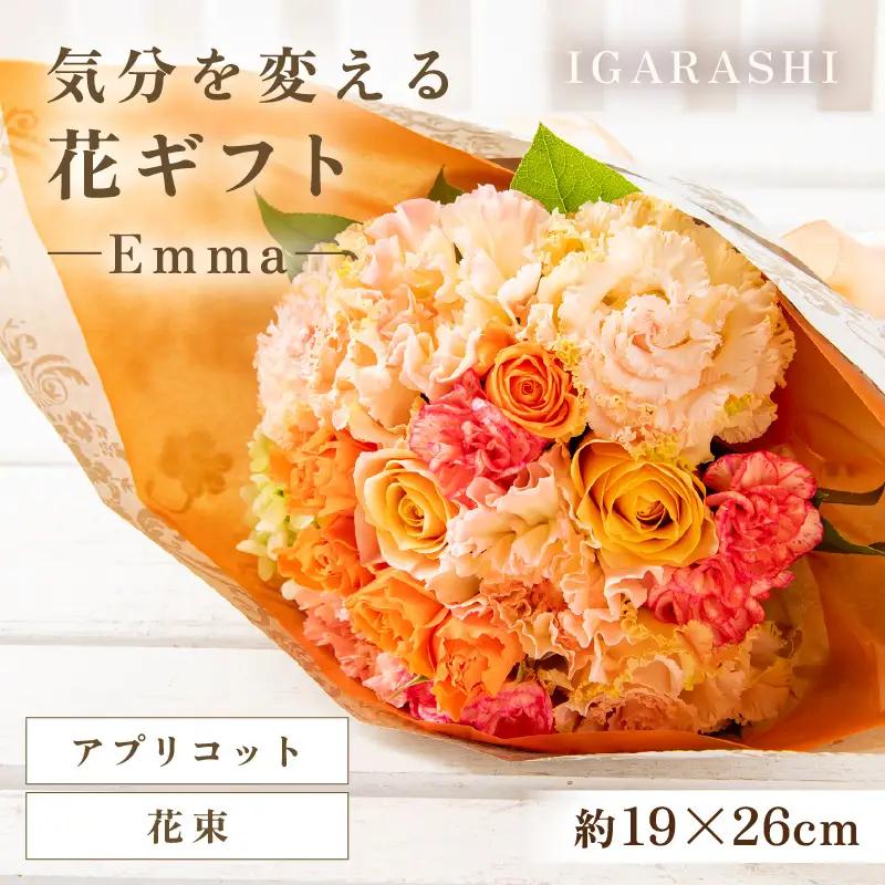 気分を変える花ギフト -Emma- (花束・アプリコット) [aw062-a006_06]
