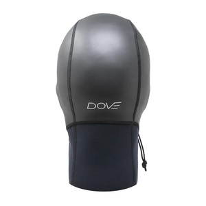 フード 1mm ブラックスキン×ブラックジャージ ダブサーフィングウェットスーツ つば付き メッシュ ストレッチ素材 軽量 動きやすい 寒冷地 防寒 ブラック 黒 平塚市 神奈川県 XL