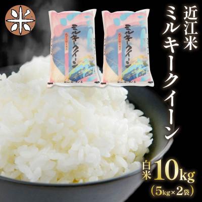ふるさと納税 竜王町 令和7年産  近江米 ミルキークイーン 白米 10kg