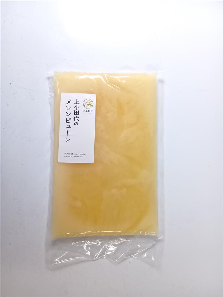 完熟白肉メロンでつくったメロンピューレ 250g×4個 [T0027]