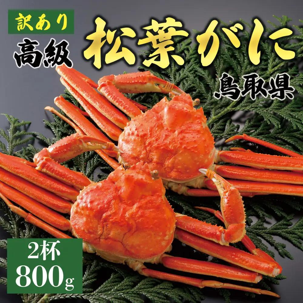 1048.【2027年1月～2027年3月発送】特撰 松葉がに （茹）【訳あり】800g超の大きいサイズ 食べ応えあり 特大2杯 | カニ 松葉がに
