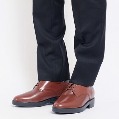 ふるさと納税 大和郡山市 カンガルー革ビジネスシューズ 7cmアップシークレットシューズ ブラウン 23.5cm No.233 |  | 02