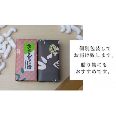 ふるさと納税 下関市 【5営業日以内発送】 うに 磯粒うに さざえうに漬 55g 2本 ED08 |  | 01