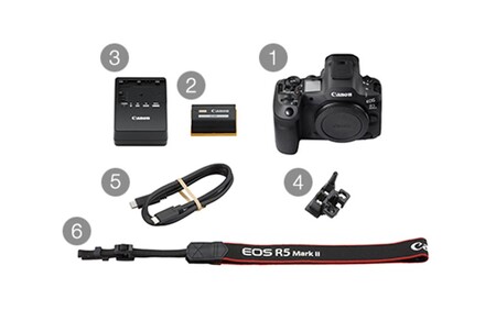 0047C_【Canon】 キヤノン ミラーレス カメラ EOS R5 MarkⅡ ボディーのみ キャノン 一眼 家電
