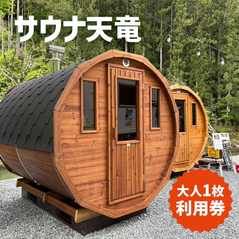 【ふるさと納税】サウナ天竜 利用券 大人1枚 サウナ チケット 静岡県 浜松市