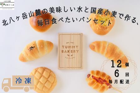 毎日食べたいパンセット　６カ月定期便〔TB-T505〕