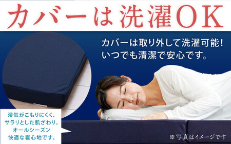 MS低反発 シングル【ネイビー】 日本製 低反発 体圧分散 マットレス メディカルスリーパー【日本製 寝具 洗える寝具 洗えるマットレス 人気マットレス おすすめ 岡山県 倉敷市】