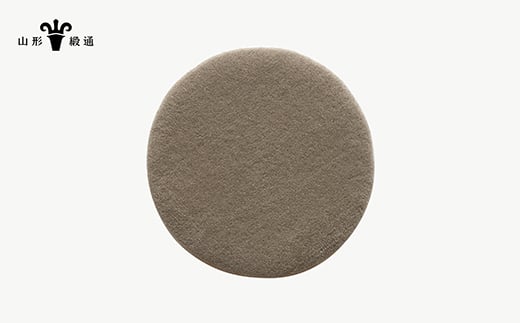 【山形緞通】Crafton Cushion - No.5 (Circle) [絨毯 じゅうたん ラグ カーペット oc-cccxx-no5]