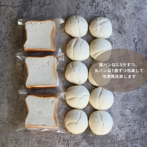 グルテンフリー パンセット 米粉パン 冷凍 詰め合わせ ｜ 丸パン 食パン 国産 米粉パン 詰め合わせセット 冷凍 丸パン 食パン 美味しい 冷凍パン 国産米粉 国産 那須 栃木県 那須町〔B-118
