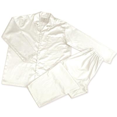 ふるさと納税 和泉市 【シングル】プレミアムカバー25cm巾シーツ・掛・枕&パジャマ(男女兼用Sサイズ)4点セット　色PW | 