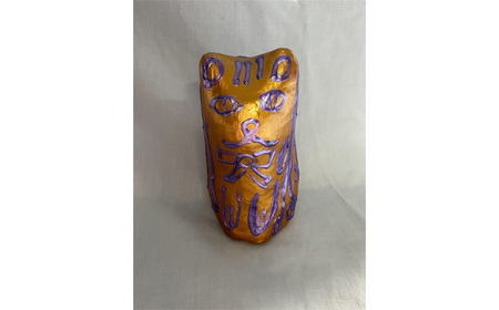 No.347 【Bセット】福ねこ（中）＆アニマルポン＆編み込みフェイクレザーストラップ