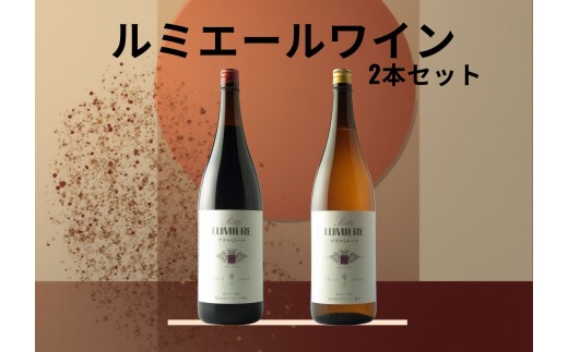 ルミエール　プチルミエール赤白一升瓶　2本セット 167-189