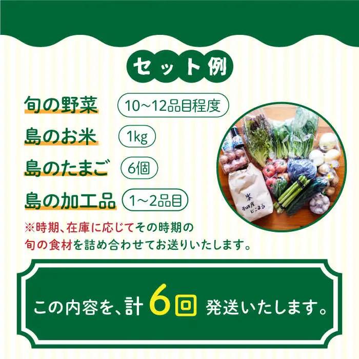 【全6回定期便】壱岐産食材詰め合わせBOX「野菜」 [JBF016] 138000 138000円