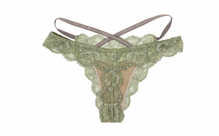 【履き心地もデザインも】ショーツ単品 Tバック Green  yvesju イヴジュ イヴジュビリー ブラジャー ノンワイヤー ナイトブラ 育乳 下着 ランジェリー ブラ 盛れる 谷間 楽 レース 補