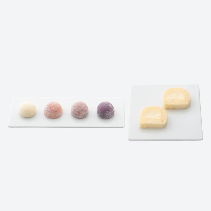 ＜お菓子の龍宝堂＞ふるさとフルーツ大福12個入＆なごり雪12個入