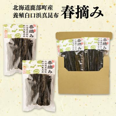 ふるさと納税 鹿部町 【北海道鹿部町産】白口浜真昆布 春摘み 100g(50g×2)SS36-3 |  | 03