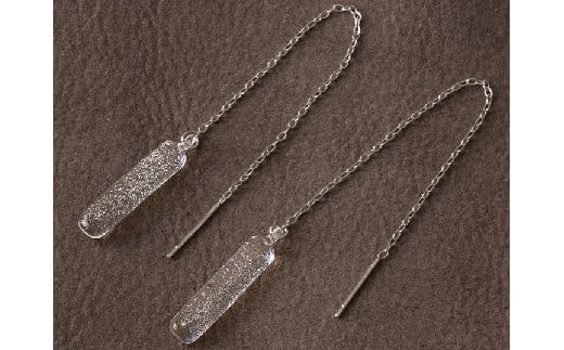 HARIO ピアス「シャーベット」シリーズ［HAA-SB-002P］| 耐熱 ガラス アクセサリー ハリオ ランプワークファクトリー 職人 繊細 フォーマル カジュアル きれいめ おしゃれ 20代 3