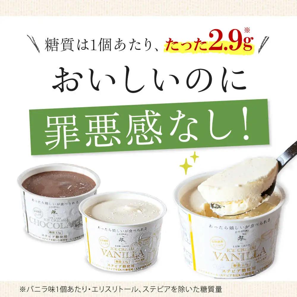 【全6回定期便】バニラとチョコの交互お届け！然オリジナル バニラアイスクリーム・チョコレートアイスクリーム[AOBD053]