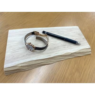 ふるさと納税 日の出町 日の出町で生産した《磨き丸太》ウッドプレート　1枚 |  | 01