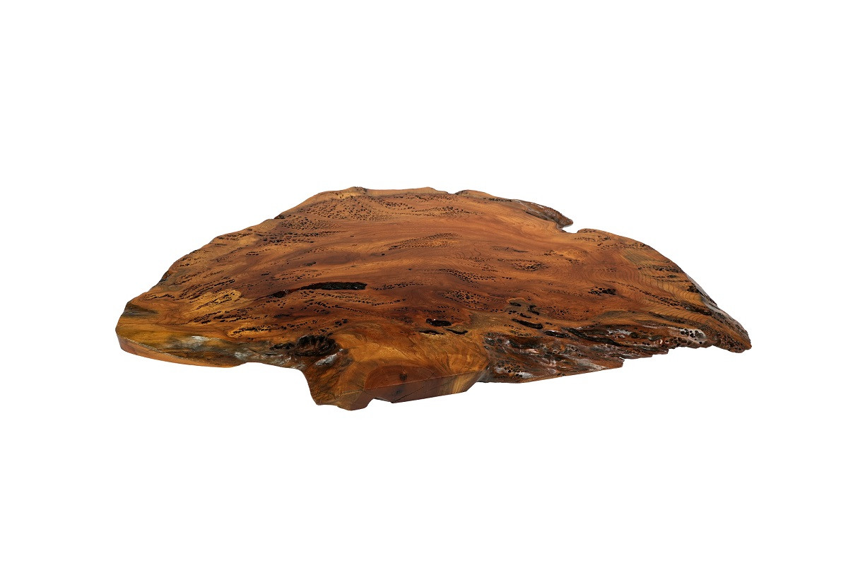 
                  丸平家具 﨔無垢 １枚板（多小節穴）２ （幅110cm）1187 ／ 静岡県 東伊豆町 家具 インテリア 高級 高品質 職人 手作り 無垢材 別荘
                
