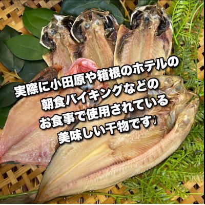 ふるさと納税 小田原市 【毎月定期便】朝食干物セット【梅】小田原、箱根のホテル、旅館で使用!【神奈川県小田原市早川】全5回 |  | 01