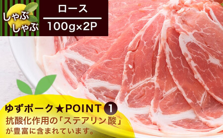 【敬老の日】全部真空小分け!都城産豚「ゆずポーク」のしゃぶしゃぶ700g(ゆずたれ付き)≪9月11日～15日お届け≫_AA-1411-KG_(都城市) 都城産豚 ゆずポーク 真空パック ロース バラ 