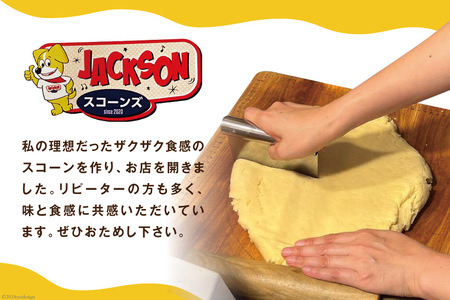 ザクザク！ スコーン 6種類 各1個 [JACKSONスコーンズ 高知県 津野町 26ab0005] お菓子 おやつ 個包装 お茶菓子 洋菓子 スイーツ 常温