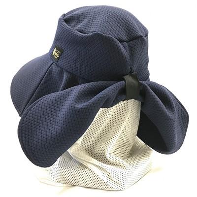 ふるさと納税 羽生市 超撥水、通気するMINO軽量レディ―スHAT　ネイビー |  | 01