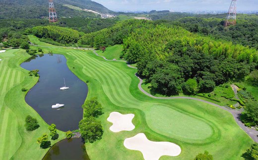 東建多度カントリークラブ・名古屋 平日ワンラウンド利用券 2名様分（昼食付）